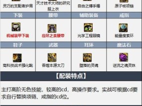 DNF召唤师推荐装备搭配是什么？