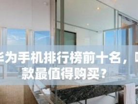 2024年手机性能排行榜详解（全面解析最新手机性能排行榜）