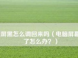 电脑无法响应（如何解决电脑点不动屏幕问题）