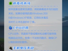 电脑为何会在打视频时自动关机？