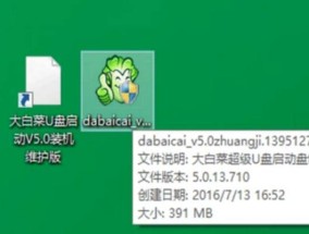 《大白菜U盘启动盘制作工具的使用方法》（轻松制作启动盘）