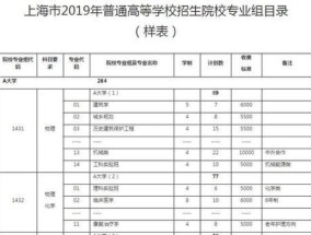 大学志愿填报流程解析（顺利迈向理想大学）