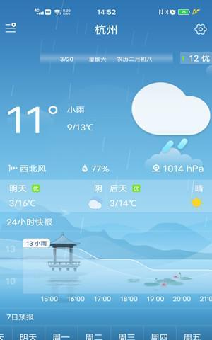 手机天气预报软件推荐——准确度无可挑剔（为你打造最贴近实况的天气预报助手）  第1张