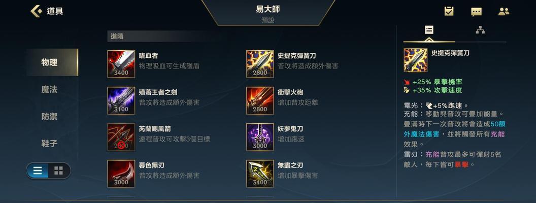 《剑圣新版本打野出装顺序揭秘》（剑圣打野新套路）  第1张