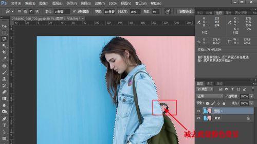 用PS轻松抠图，将背景换为白底（掌握关键技巧）  第1张