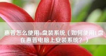 教你如何以惠普电脑自带系统重装电脑（惠普电脑系统恢复）  第3张