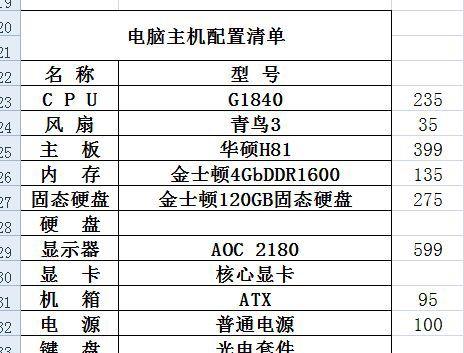 轻松掌握台式电脑配置查询技巧（教你一步步快速找到电脑硬件信息）  第1张