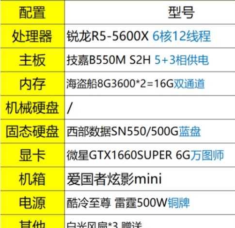 台式电脑高配置清单及价格是多少？如何选购性价比高的台式电脑？  第3张