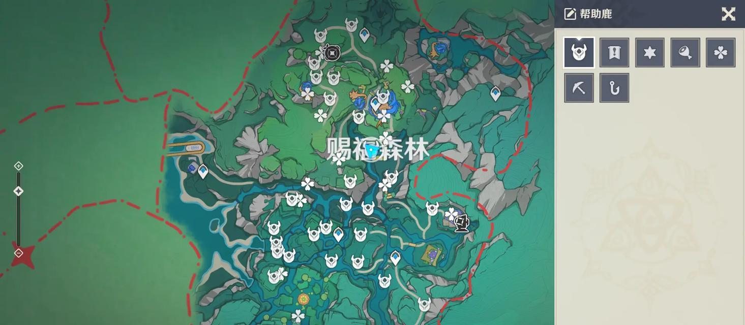《原神》中确定北方位置技巧：地图地标辨认指南  第3张