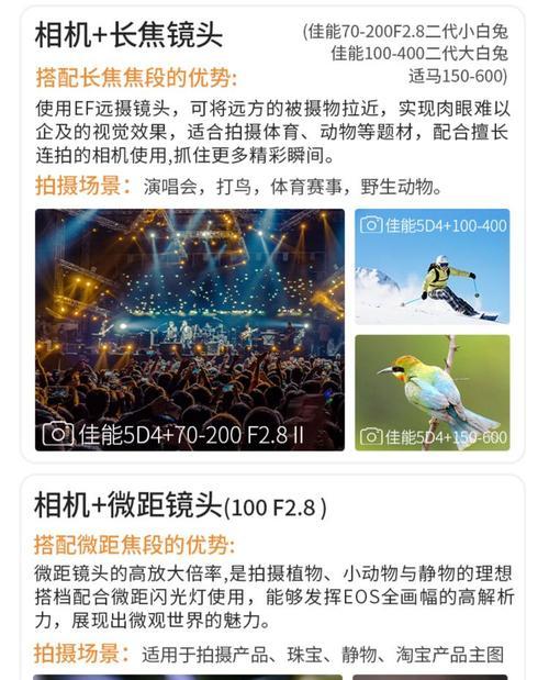 佳能r5c直播相机镜头搭配建议是什么？镜头选择对直播有何影响？  第3张