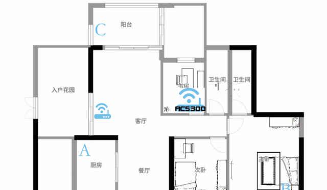 书房中路由器的最佳摆放位置是什么？  第3张